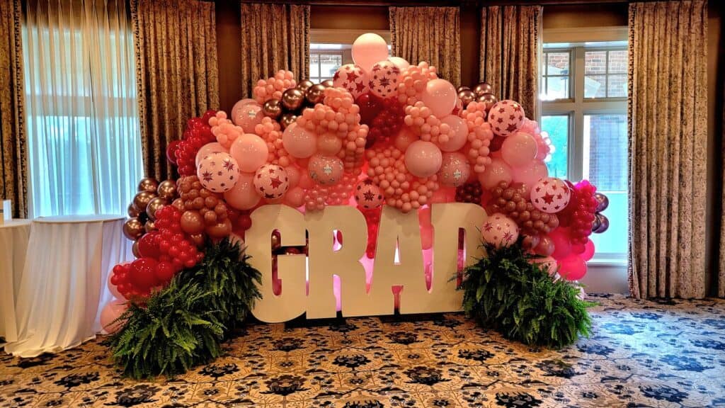 grad Balloon Arch Atlanta