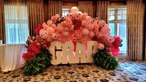 grad Balloon Arch Atlanta