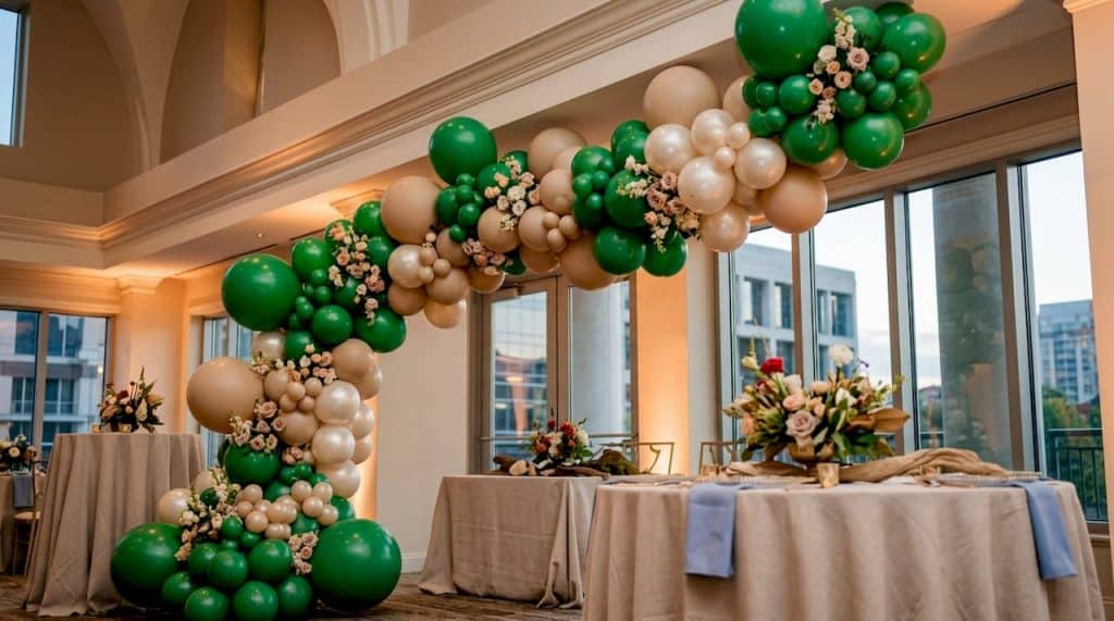 What Does a Balloon Artist Do? Your 2026 Event Guide 2 Large balloon installation at Atlanta luxury event