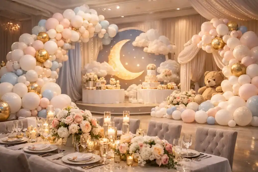 Baby Shower Balloon Decorations That Wow