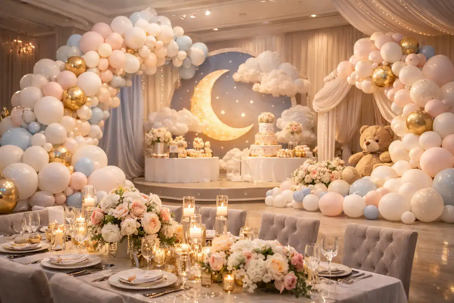 Baby Shower Balloon Decorations That Wow
