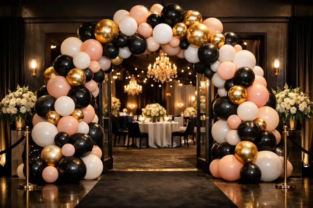 Balloon Arch for Grand Opening That Turns Heads Balloon Arch for Grand Opening That Turns Heads