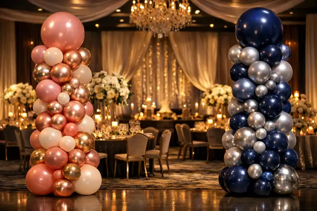 Balloon Columns for Events That Stand Out