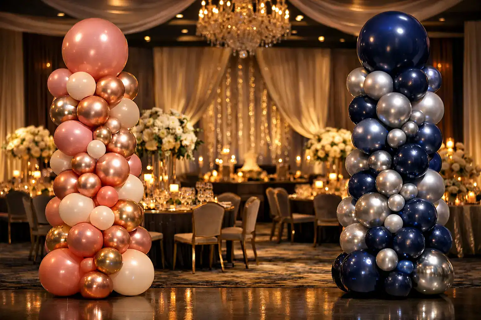 Balloon Columns for Events That Stand Out