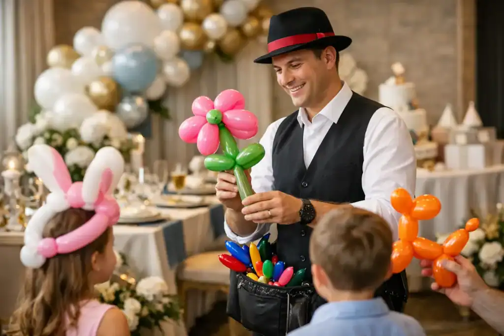 Balloon Twister for Birthday Party Magic