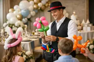 Balloon Twister for Birthday Party Magic