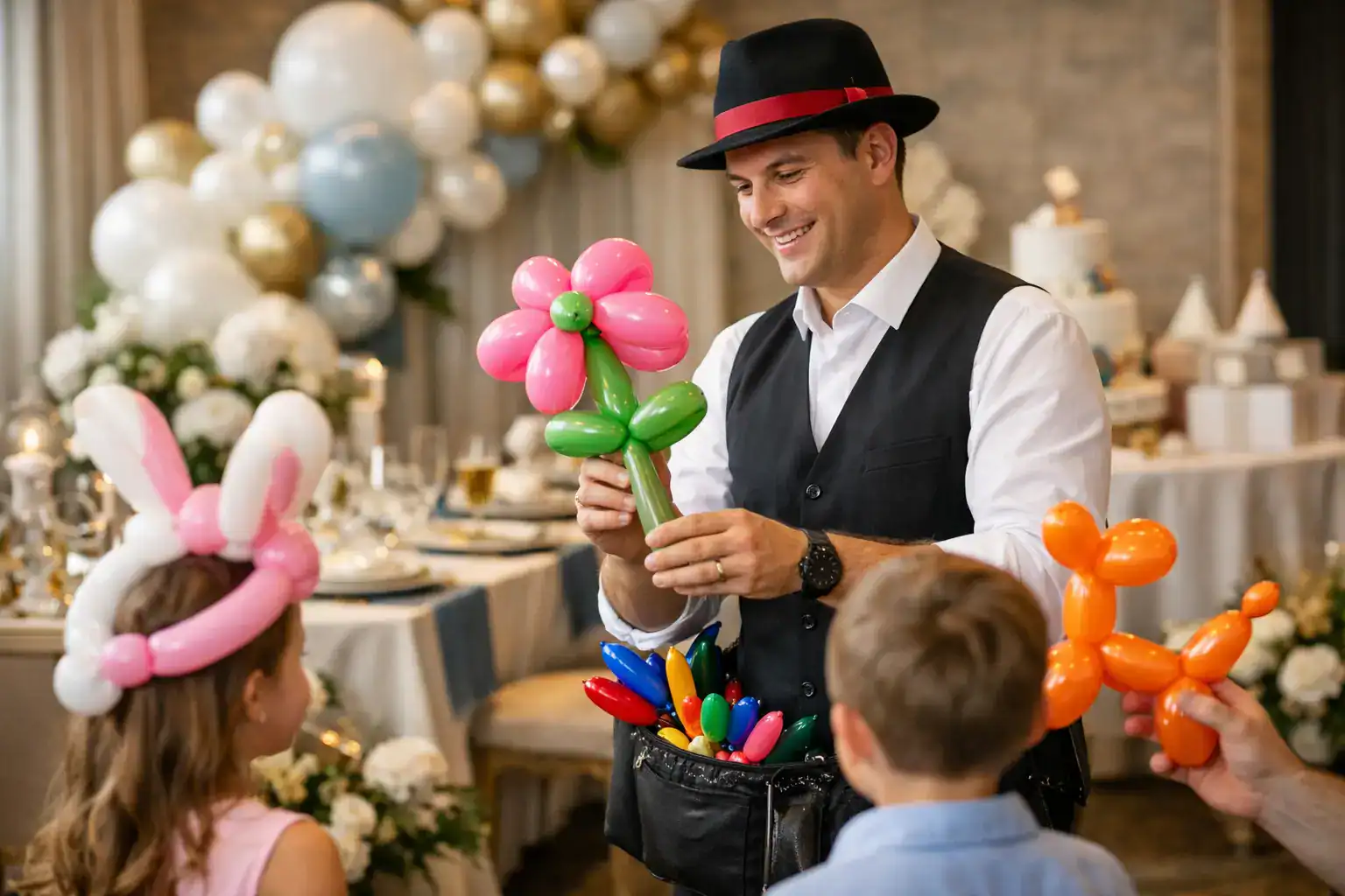 Balloon Twister for Birthday Party Magic