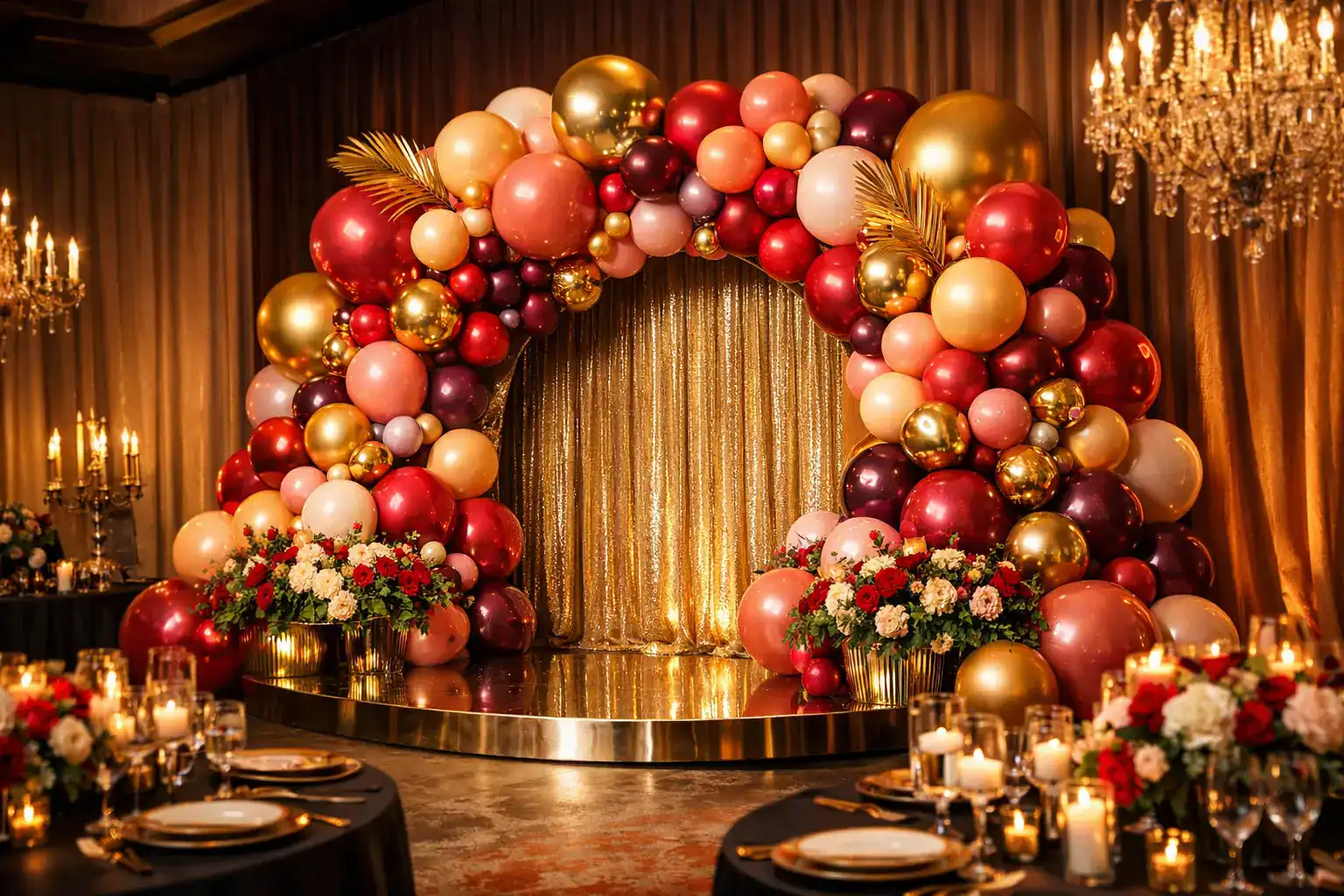 Custom Balloon Backdrop Atlanta Events Love