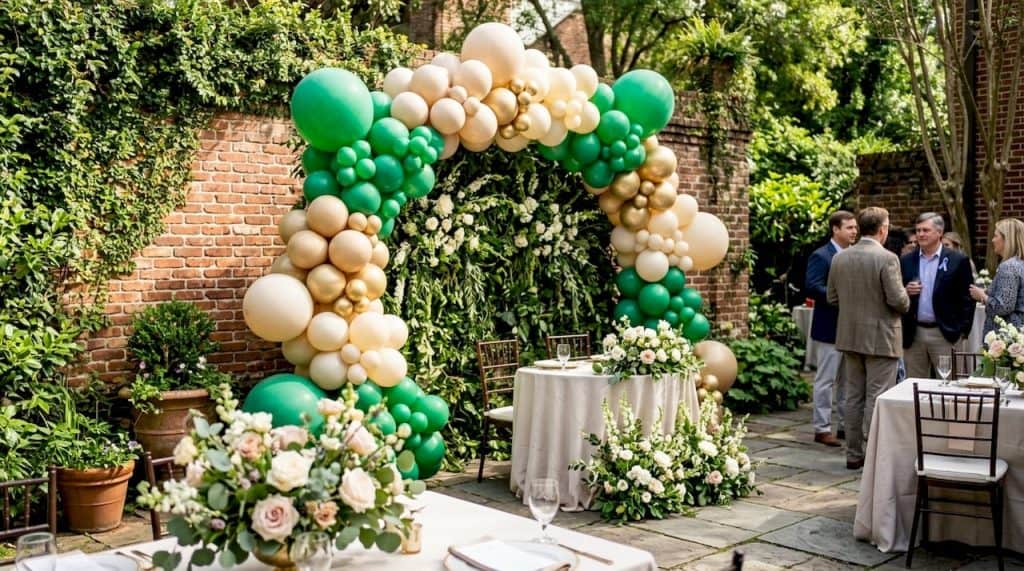Choosing a Balloon Decor Package: Your 2026 Event Guide 1 Balloon decor at Atlanta outdoor event venue