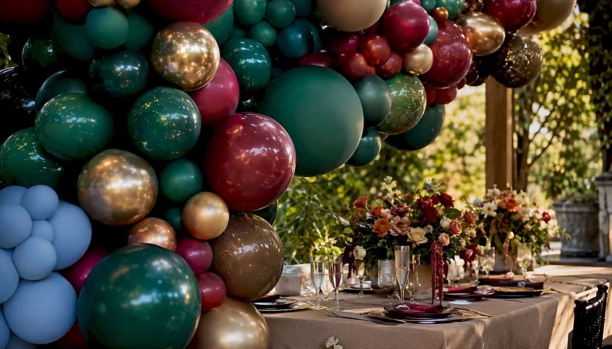 What Is an Event Design Concept: Luxury Atlanta Guide Luxury balloon garland at Cobb County event