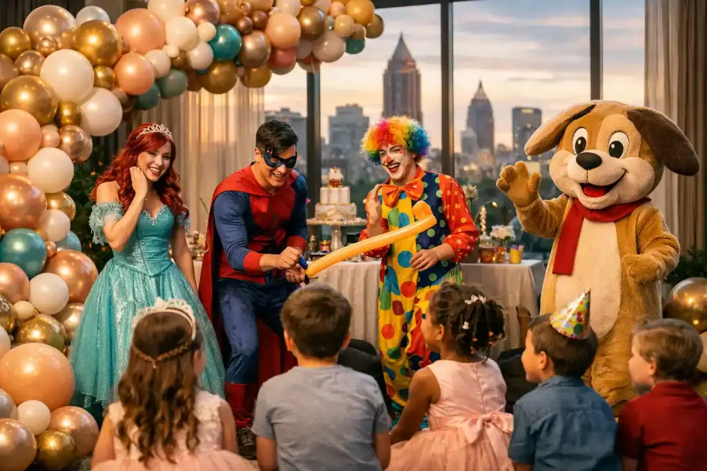 Best Kids Party Entertainers for Atlanta Birthdays 7 Best Kids Party Entertainers for Atlanta Birthdays