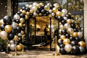 Do Balloons Attract Customers for Grand Opening?