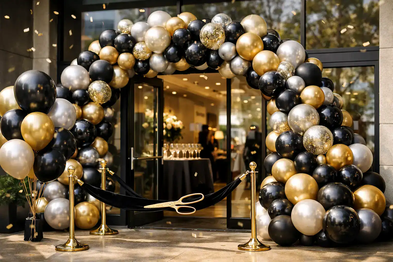 Do Balloons Attract Customers for Grand Opening?