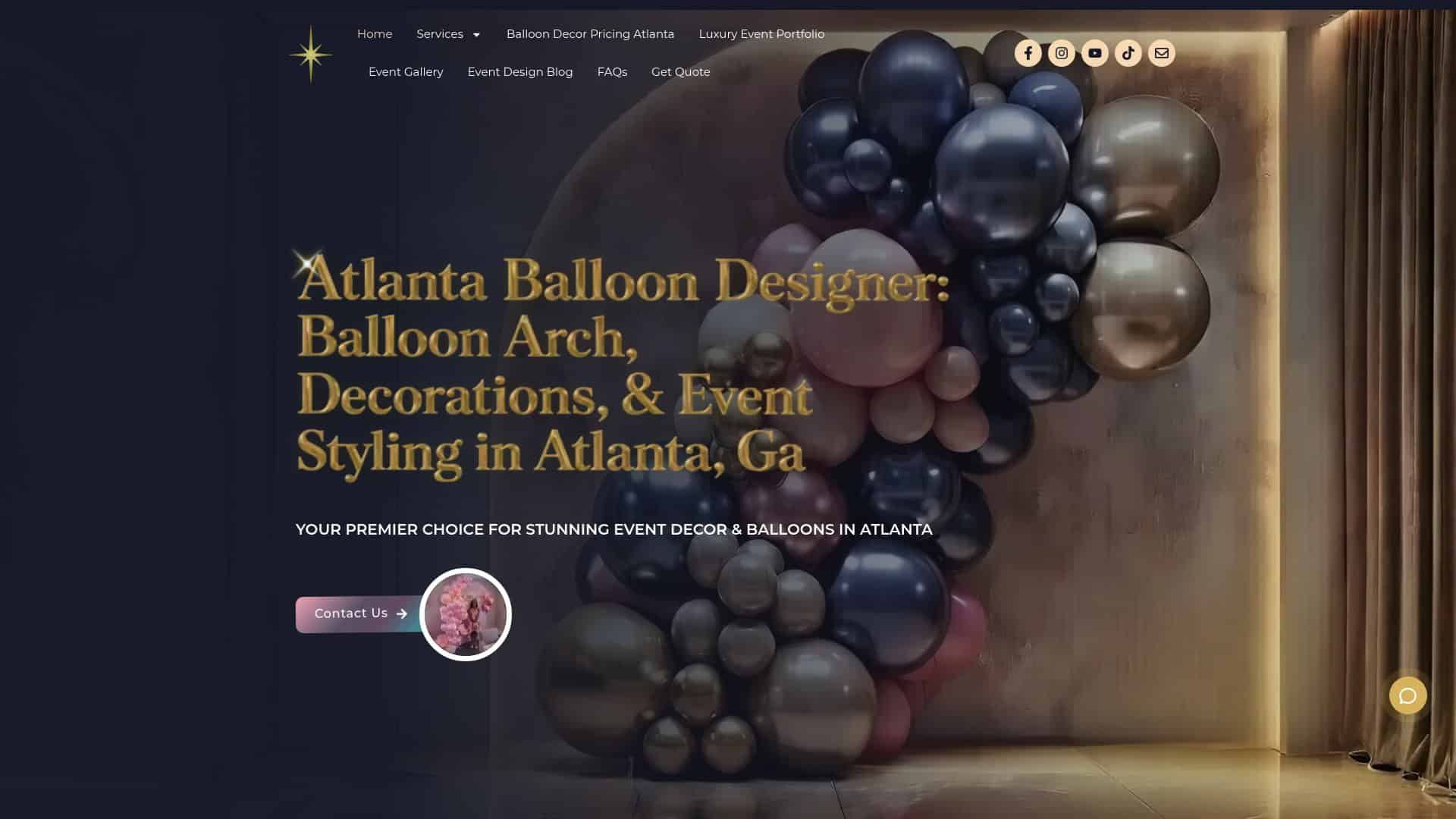 Planners: Camera Ready, Balloon Forward Corporate Awards Banquet Decor Atlantaballoondesigner
