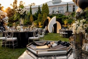 Luxury Atlanta event shaped by mood board