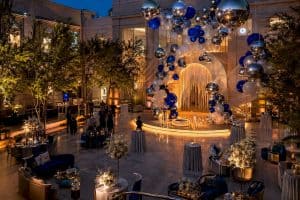Interactive luxury balloon installation at Atlanta event
