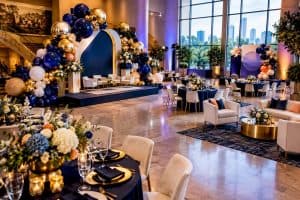 Luxury Atlanta corporate balloon palette event