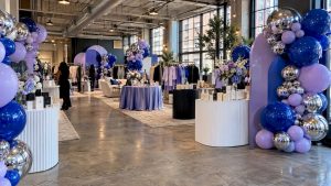 Luxury balloon-decorated pop-up shop in Atlanta