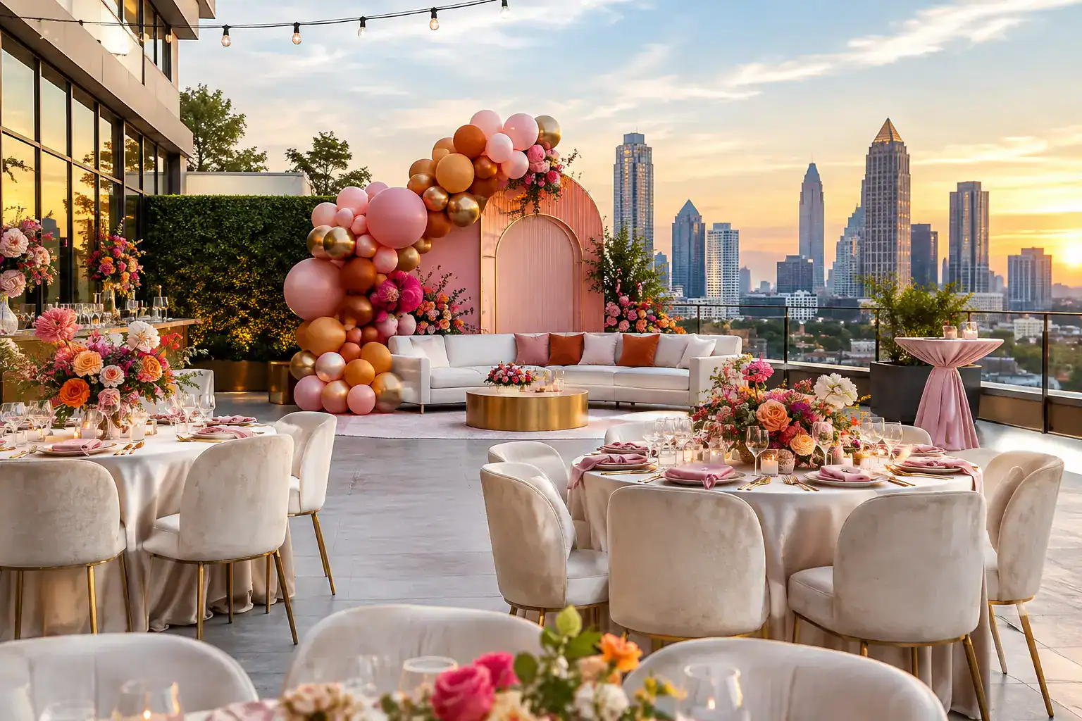 Florals Versus Balloons for Atlanta Events
