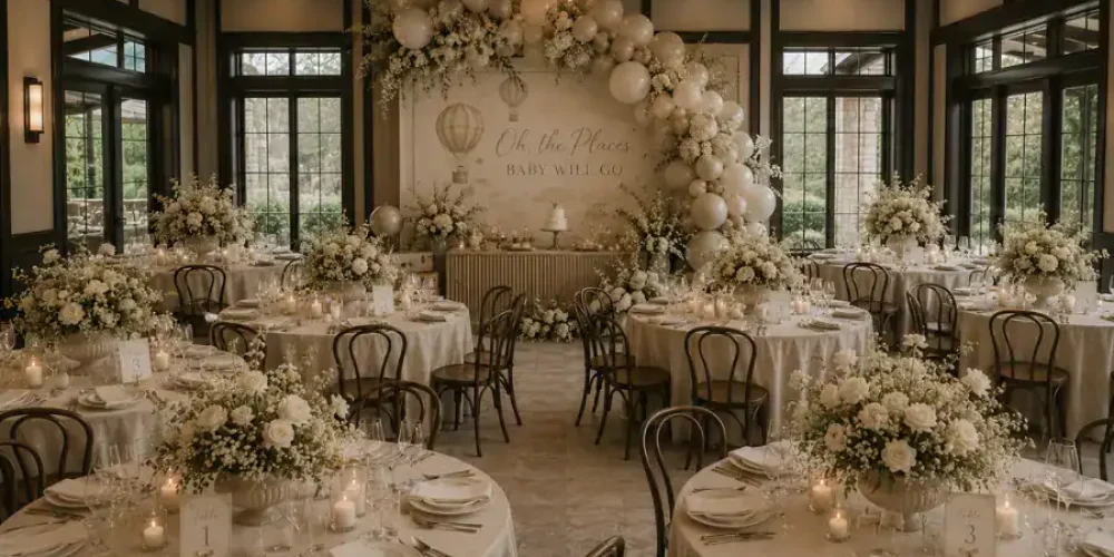 Luxury Travel-Themed Baby Shower -3