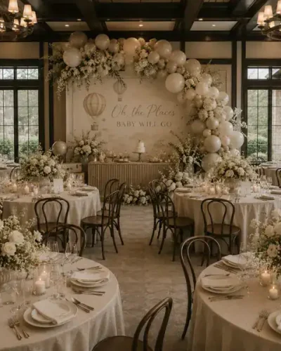 Luxury Travel-Themed Baby Shower -3